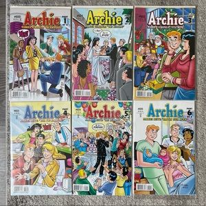 Archie Comics Collector Set: Archie Marries Veronica & Archie Marries Betty #1-6